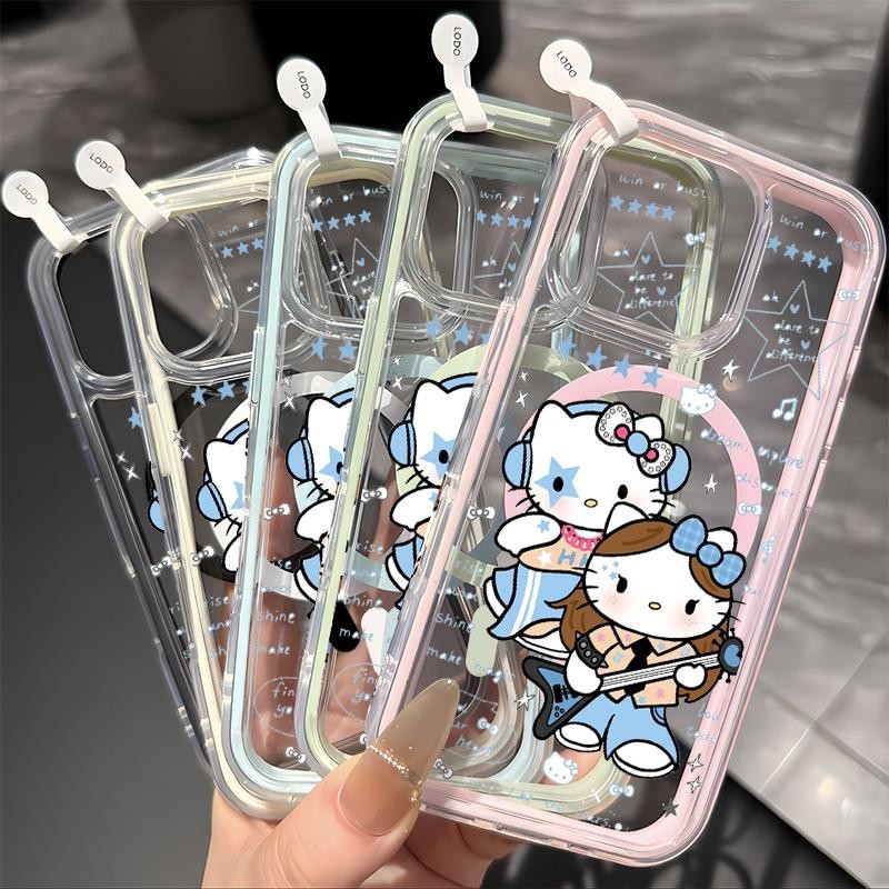 พร้อมกีตาร์รูปแบบ Catie สําหรับ iPhone 11 16 15 14 13 12 11PRO 12PRO 12PROMAX 16PROMAX 11PROMAX 13PL