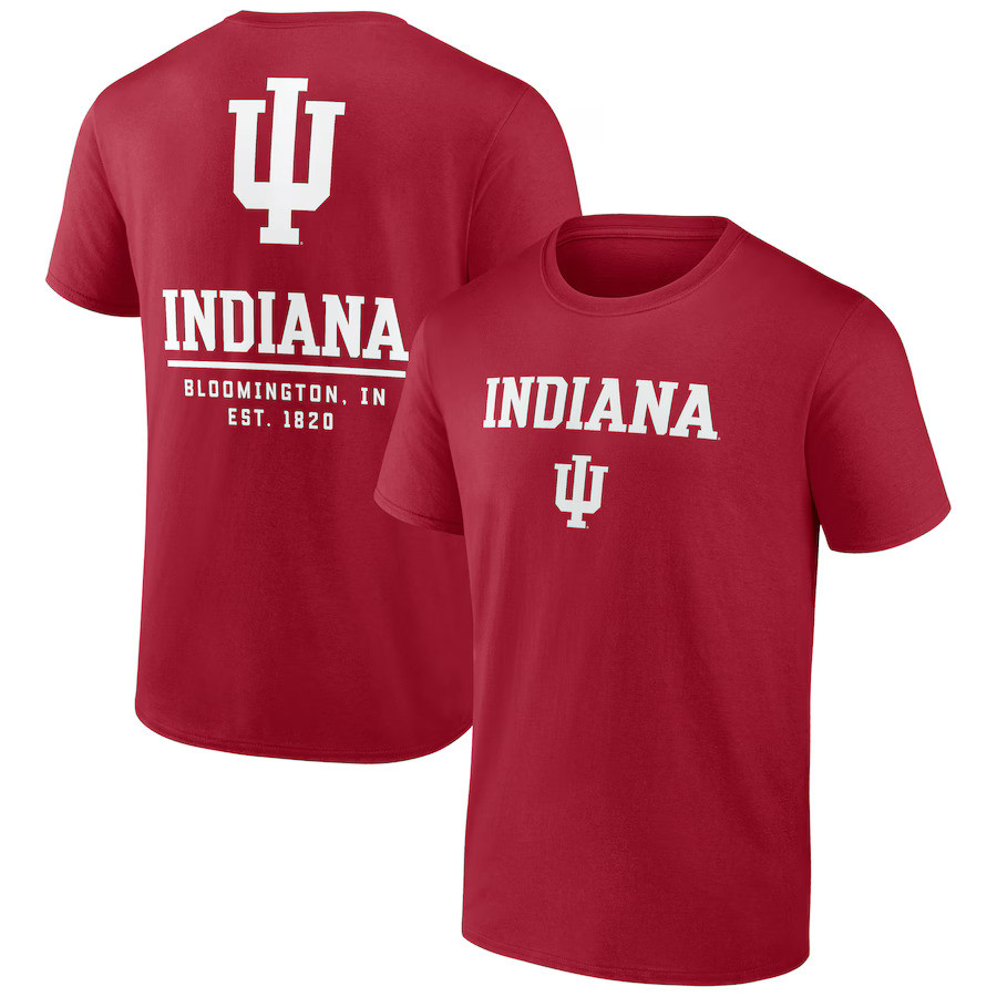 เสื้อยืดผ้าฝ้ายพรีเมียม 100% ลายIndiana University Mountain People Football - รูปที่ 4