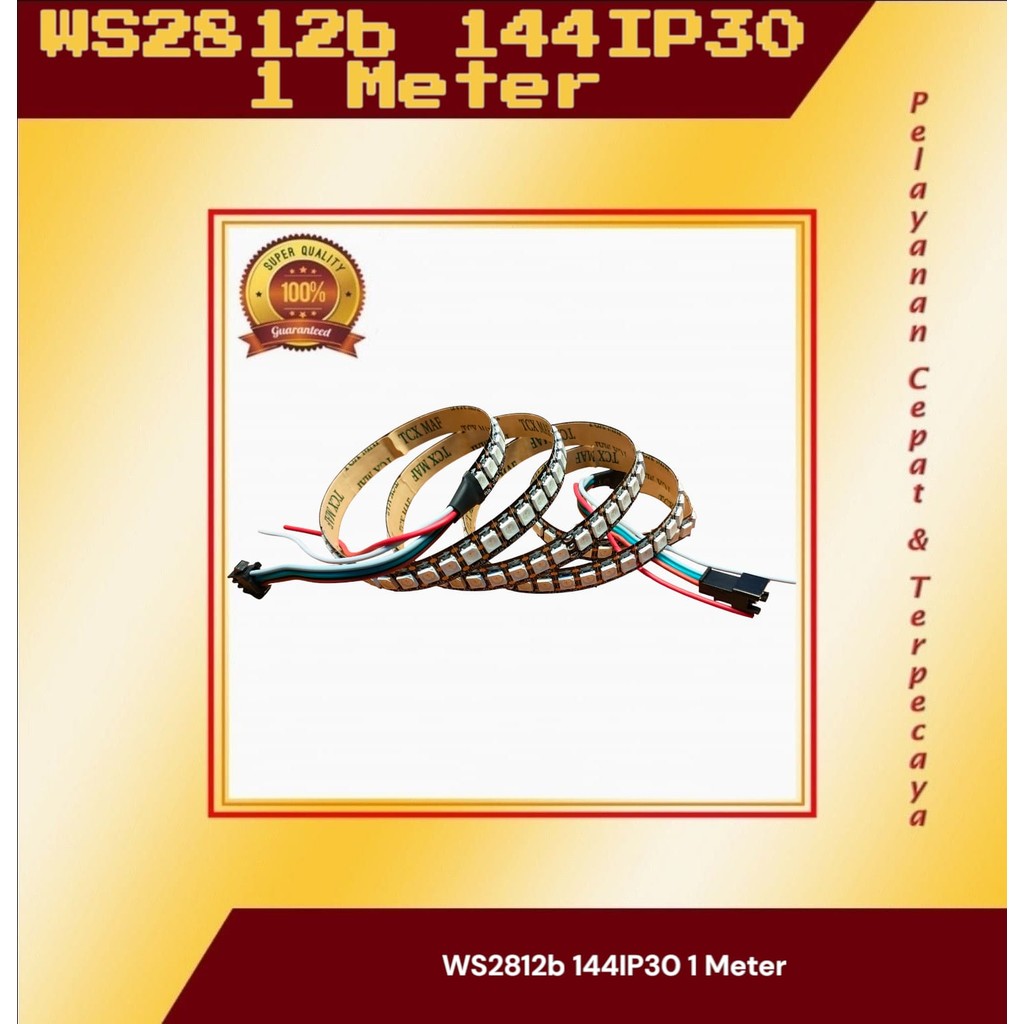 MATA RGB สมาร์ท LED Strip WS2812B WS2812 WS2811 144 ตาต่อเมตร