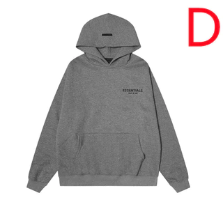แฟชั่น STREET เสื้อฮู้ดผู้ใหญ่ แบบคล่องตัว ลายอักษรสามมิติ ไซส์ unisex