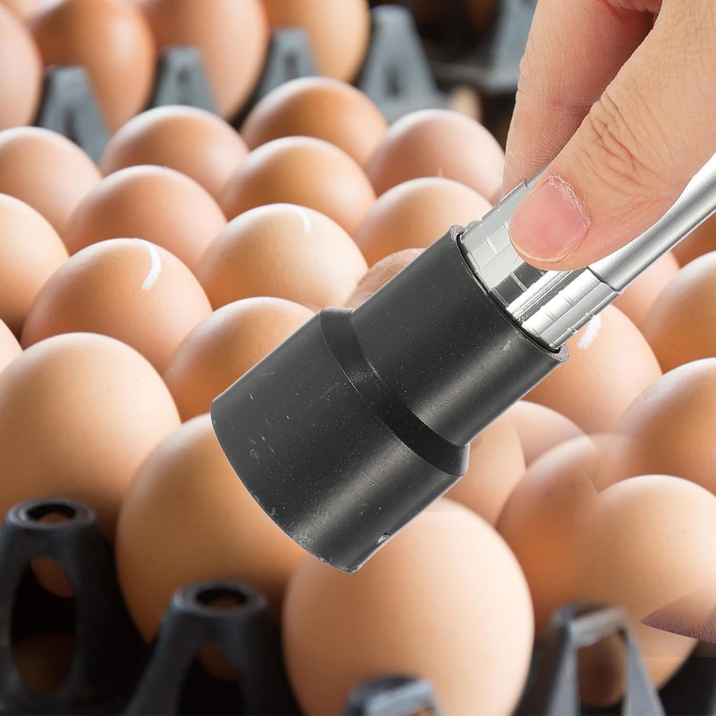 Candling Light for Eggs, Candler Tester Bright Cool LED Light Egg Candling Lamp, Egg Candler for Chi