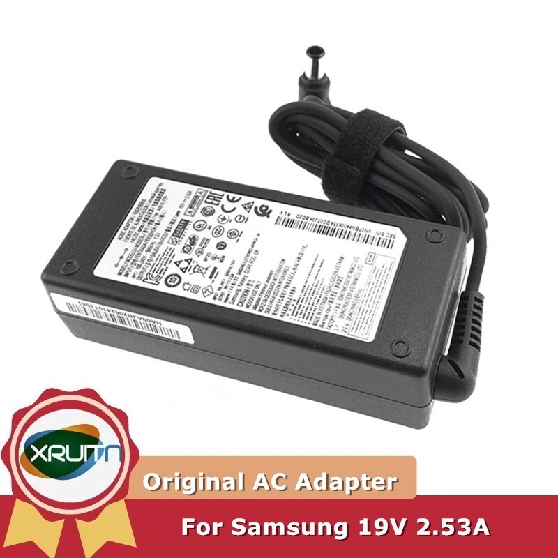 19V 2.53A 48W A4819_FDY A4819 A4819KSML ของแท้ AC DC Adapter Power Charger สําหรับ SAMSUNG LCD LED T