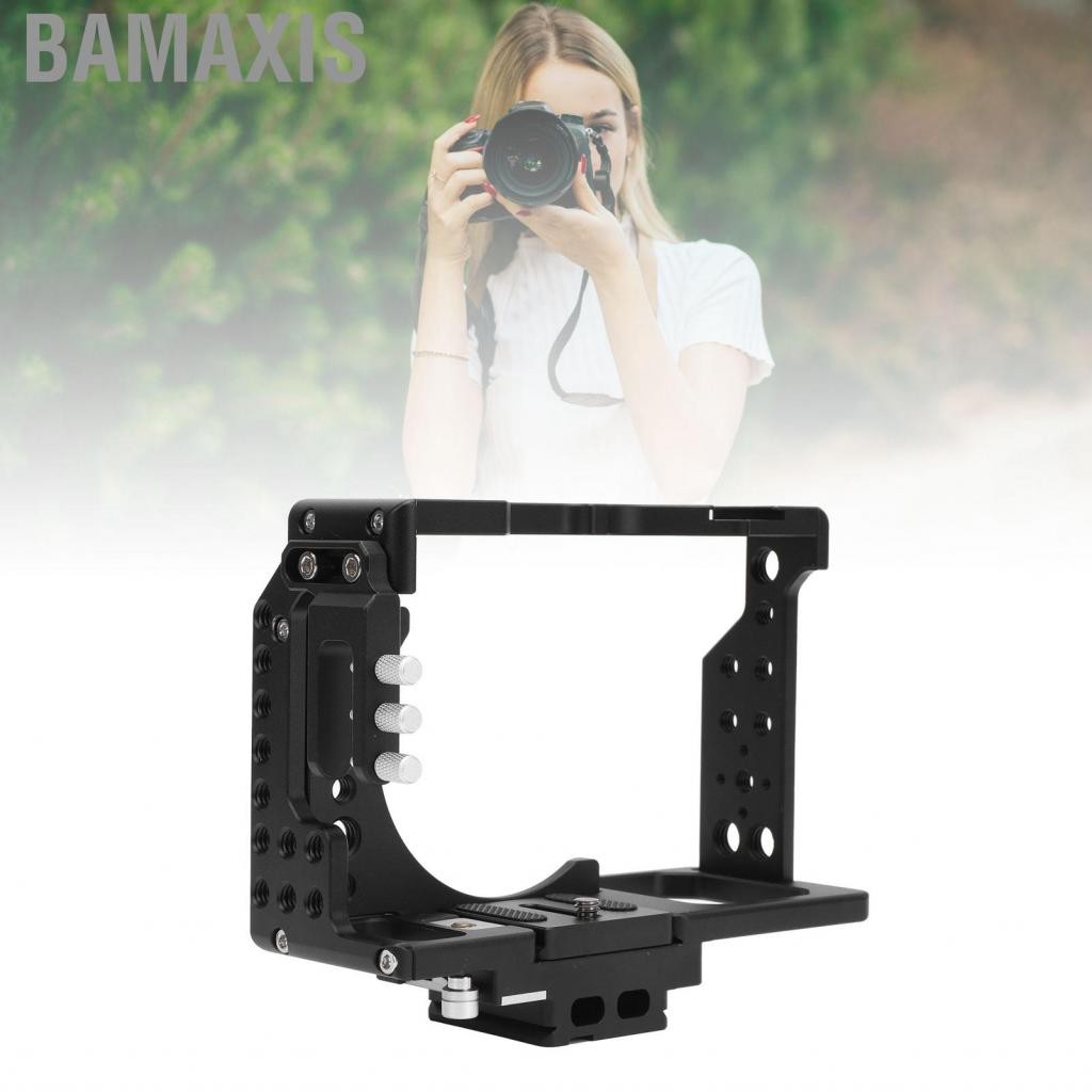 Bamaxis BAMAXIS-TH CAGE CAGE ALUMINUM CASE CASE CASE RIG สำหรับ A7K A7II A7III A7SII A7RIII A7RII A7