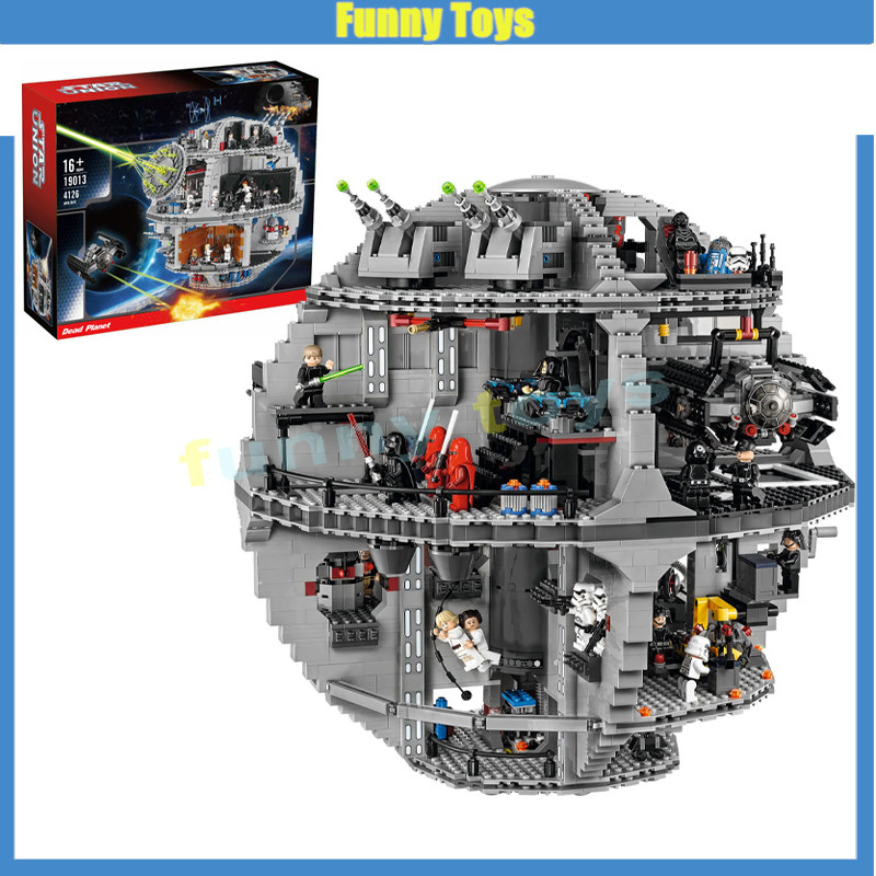 75159 Death Star Building Blocks Skywalker Darth Vader Empires Ultimate Planet ของเล่นของขวัญสําหรับ