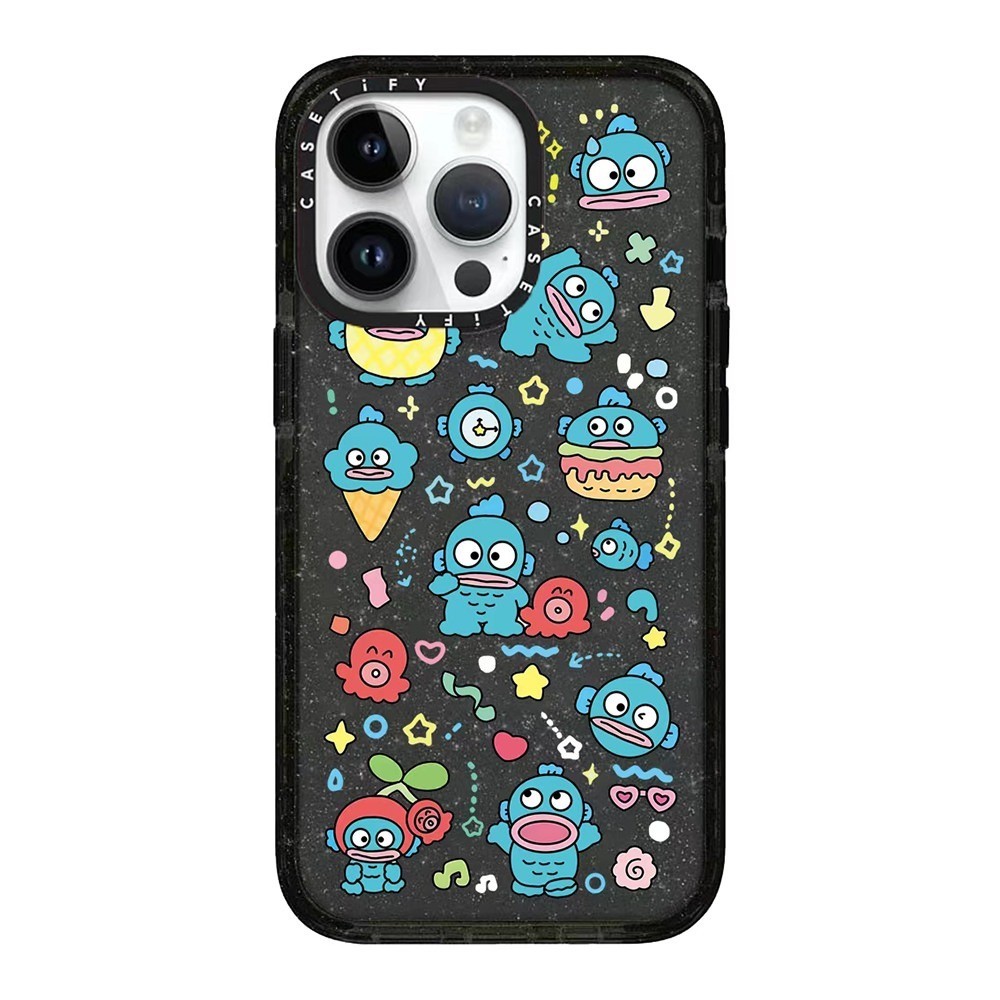 น่าเกลียดปลา ฮันตัน แวววาว โทรศัพท์สําหรับ ไอโฟน 16 มือโปร สูงสุด 15 14 13 12 11 กันกระแทกป้องกันปลอกอ่อน - รูปที่ 5