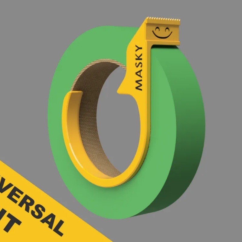 Your Little Tape Helper 3D Printed Small Ornament