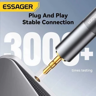 Essager แจ็คเสียง Adapte สําหรับลําโพงกีตาร์ไมโครโฟนหูฟัง 6.5 มม.หญิงถึง 3.5 มม.