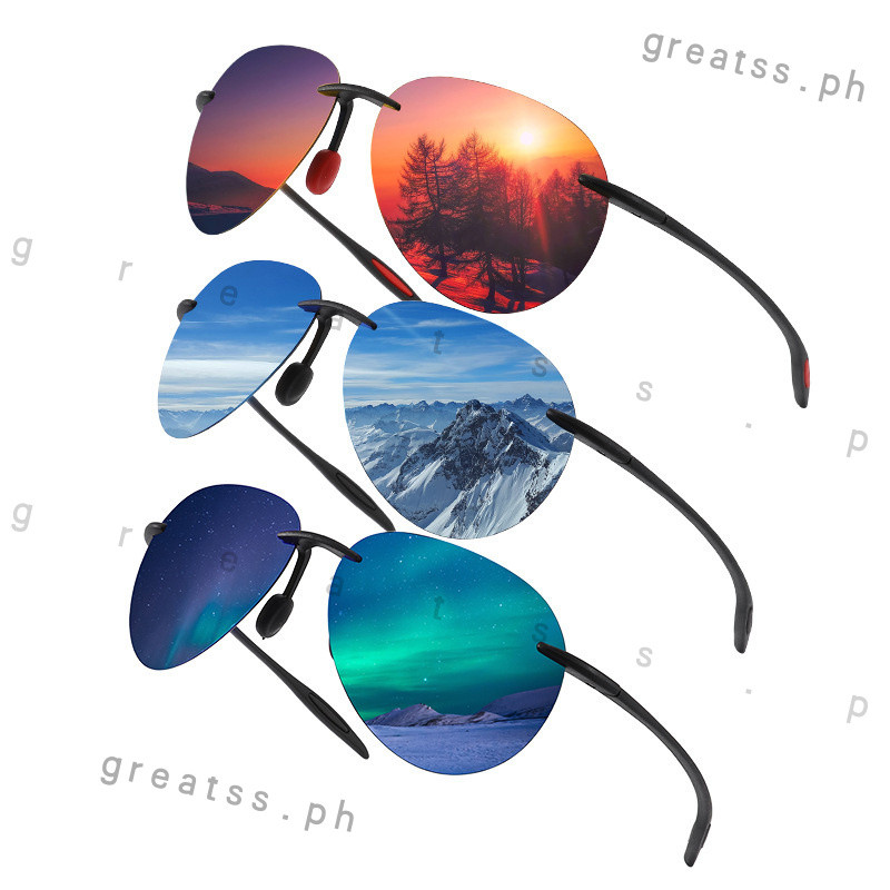 TAC Polarised แว่นกันแดดปั่นจักรยาน Toadstool Aviators