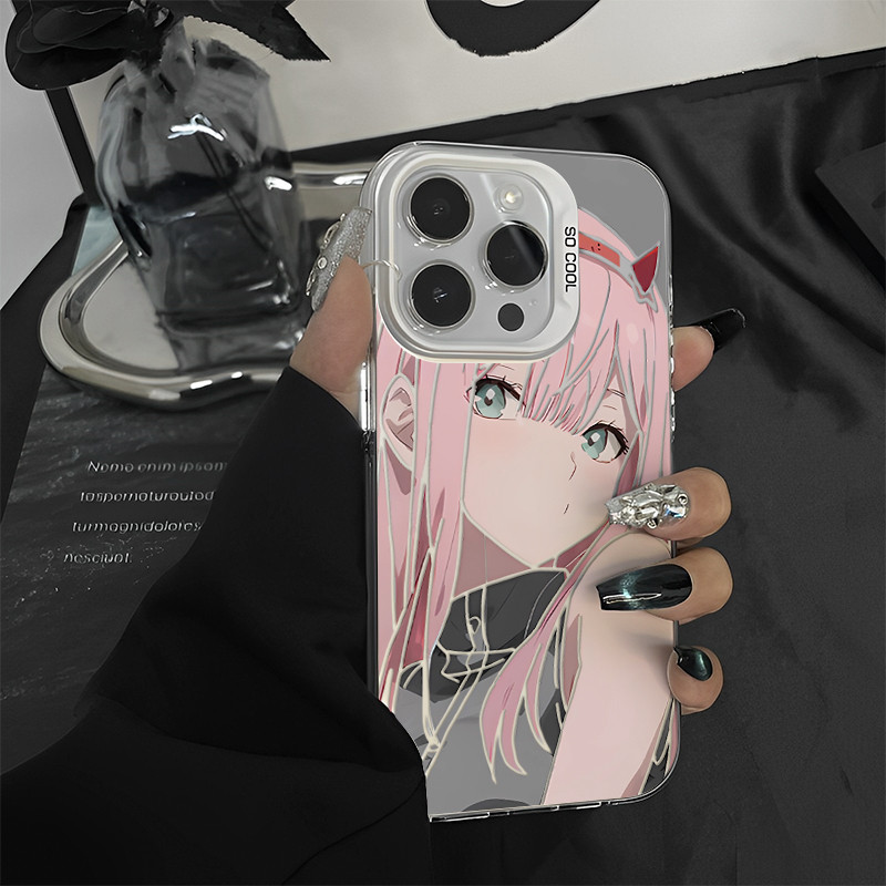 สาวญี่ปุ่น เคสไอโฟน 13 11 For iPhone 12 14 15 16 Pro MAX CASE 14 15 16 Plus XR XS MAX 7Plus เคสโทรศัพท์ลายการ์ตูนน่ารัก - รูปที่ 6