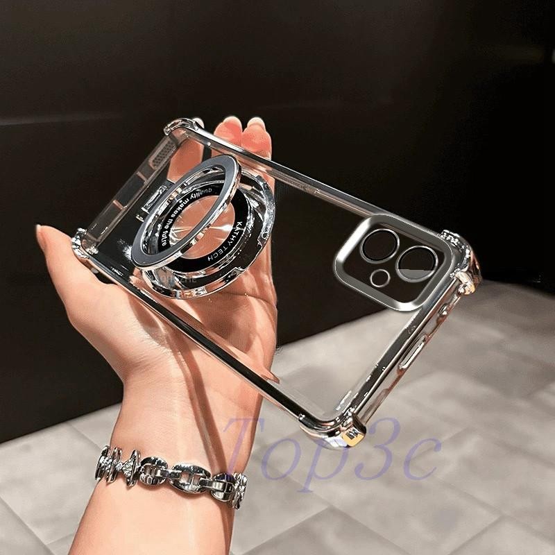 เคส Samsung A07 A06 A05 A04 A04E ถุงลมนิรภัยสี่มุมป้องกันการตก เคสโทรศัพท์โปร่งใสพร้อมขายึด CDSJ