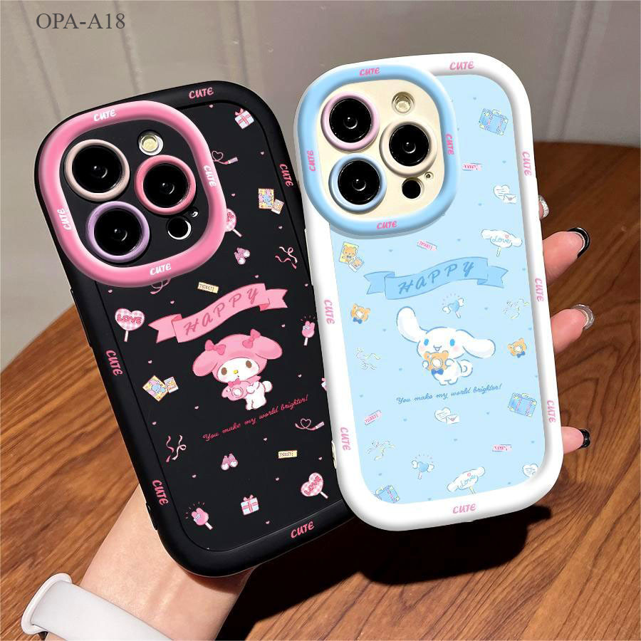 OPPO A18 A17 A15 A38 A3S A7 A5S A12 A15S A16 A76 A52 A72 A76 A92 A54 A57 A58 A78 A74 A95 A94 A96 2020 4G 5G เคส PFK