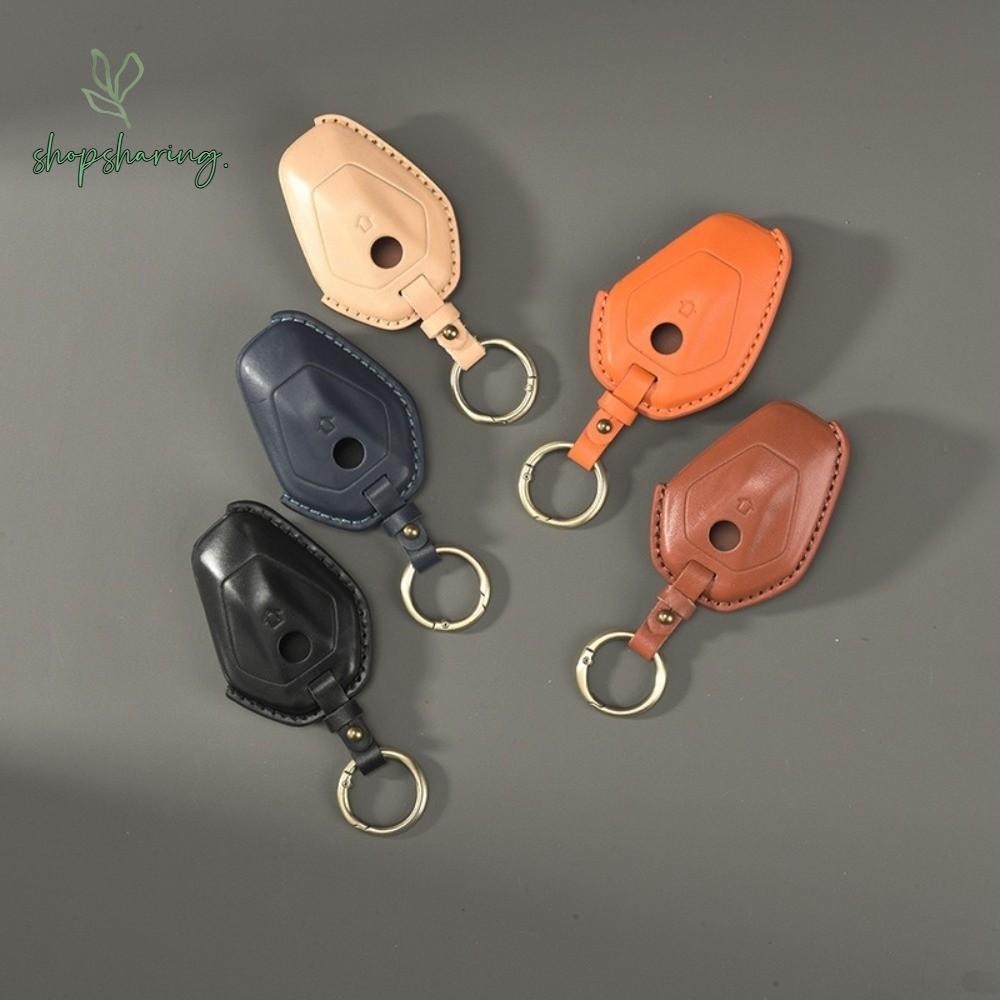 SHOPSHARING ปลอกกุญแจมอเตอร์ไซค์​, หนังแท้ Custom Fit​ ​กุญแจหนัง ​, ที่ใส่กุญแจป้องกันรอยขีดข่วนที่ทนทานย้อนยุค​ สําหรับ Bmw GS R 1300 Big GS 2023 R1250 GS Beemer Boxer