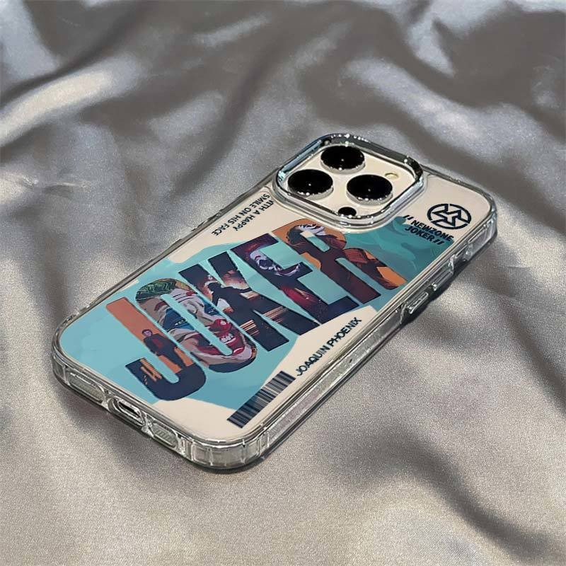 SAMSUNG ตัวตลกภาษาอังกฤษกรอบโลหะเคสโทรศัพท์สําหรับSamsung S24 S22 S23 S25 S21 S20 S25FE S23FE S22PLU