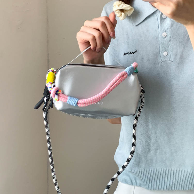 💥กระเป๋าเป้สะพายหลังสไตล์เกาหลีและตะวันตก สำหรับฤดูร้อน กะทัดรัด มีช่องเก็บของหลายชั้น สะดวกสบายและทันสมัย