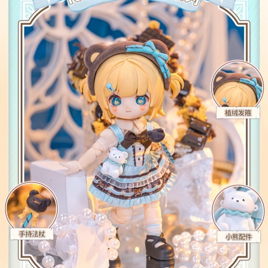 Nyota v3 ของแท้ Nagi Nagi 5th Generation Fantasy Record Series Action Figure Mystery กล่องตุ๊กตาของเ