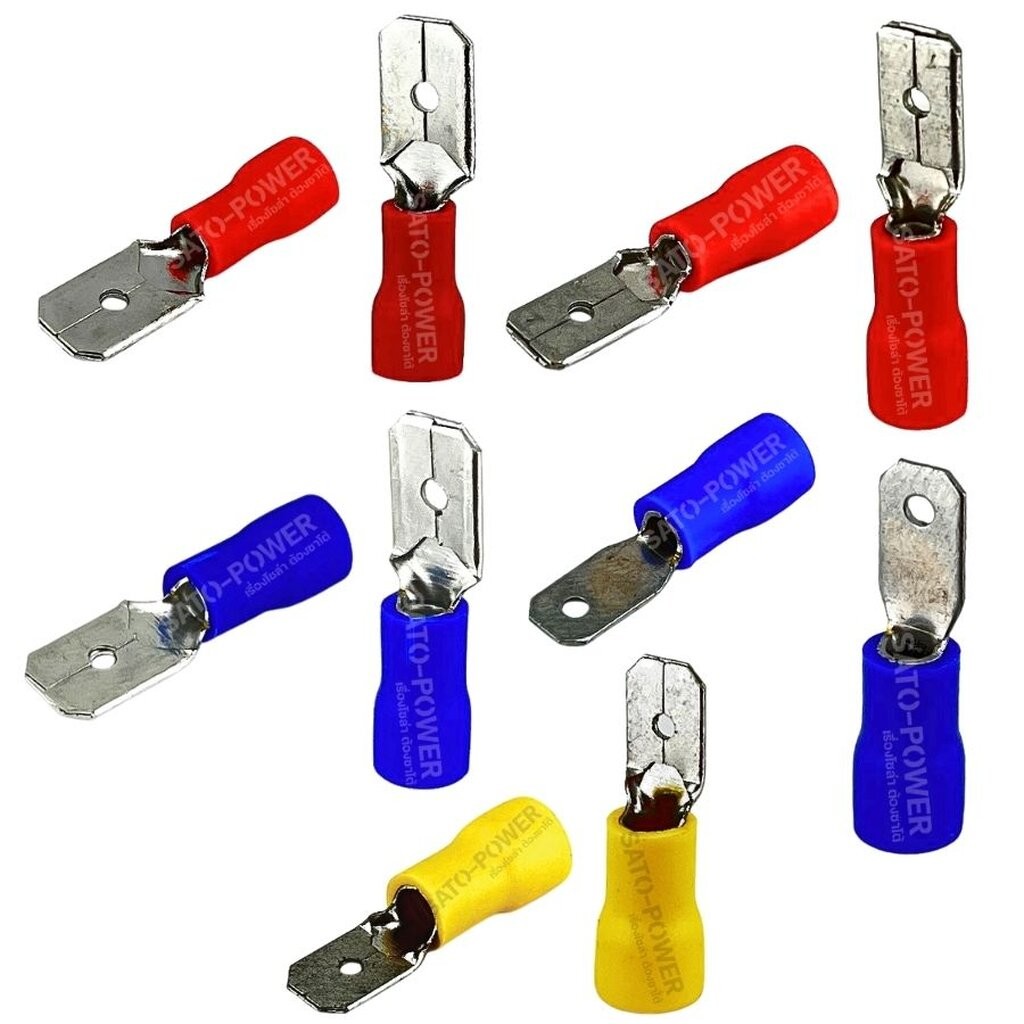 SUNMOON หางปลาเสียบแอร์ รุ่น MDD Insulated Male disconnectors หางปลา เสียบแอร์ ตัวผู้