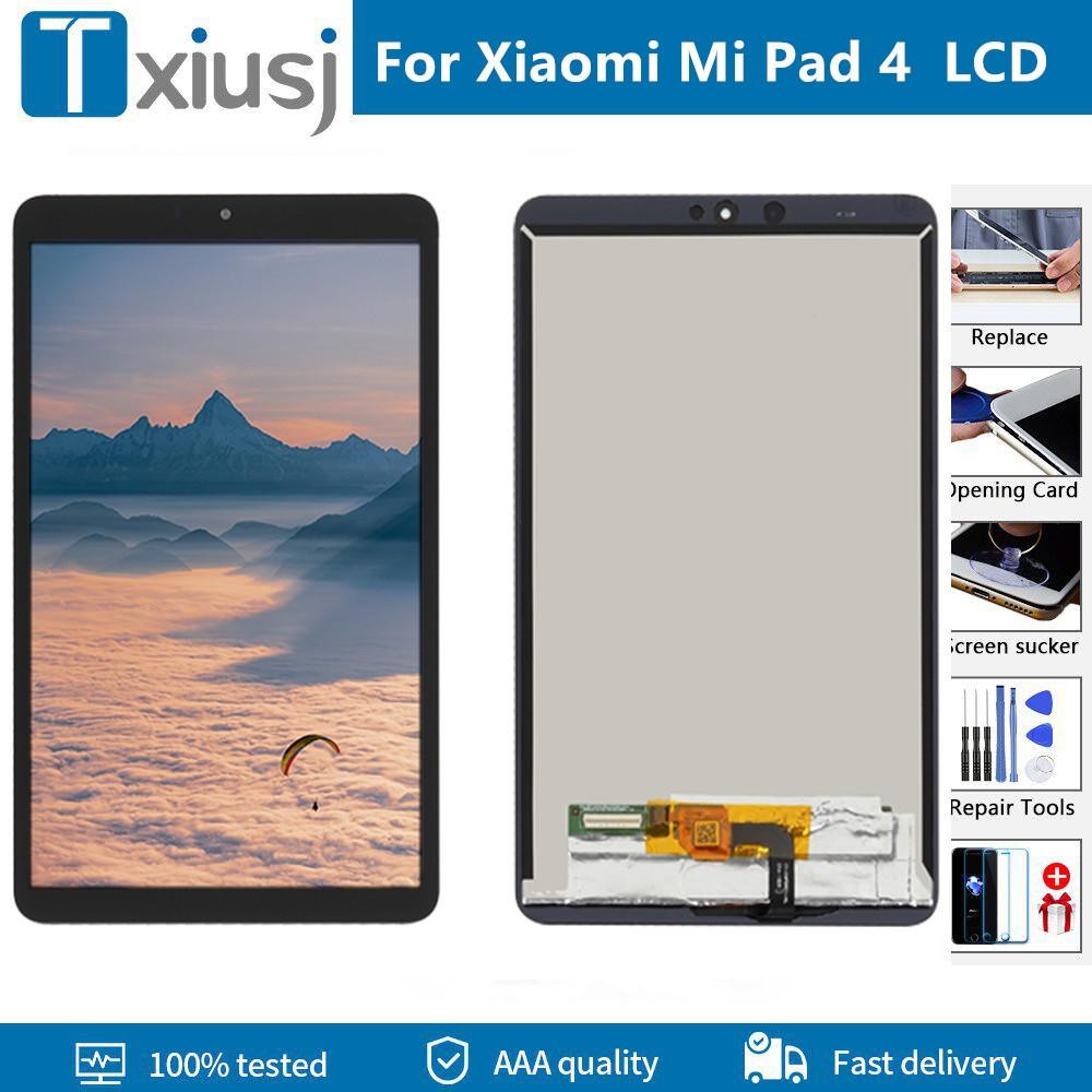 ใหม่ 8 "สําหรับ Xiaomi Mi Pad 4 MiPad4 Mipad 4 จอแสดงผล LCD Touch Screen Digitizer Full Assembly แท็