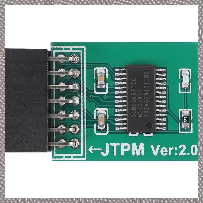 [MLO] TPM 2.0 โมดูลรักษาความปลอดภัยการเข้ารหัสระยะไกลการ์ด LPC-14PIN โมดูล 14Pin LPC สําหรับ TPM2.0 