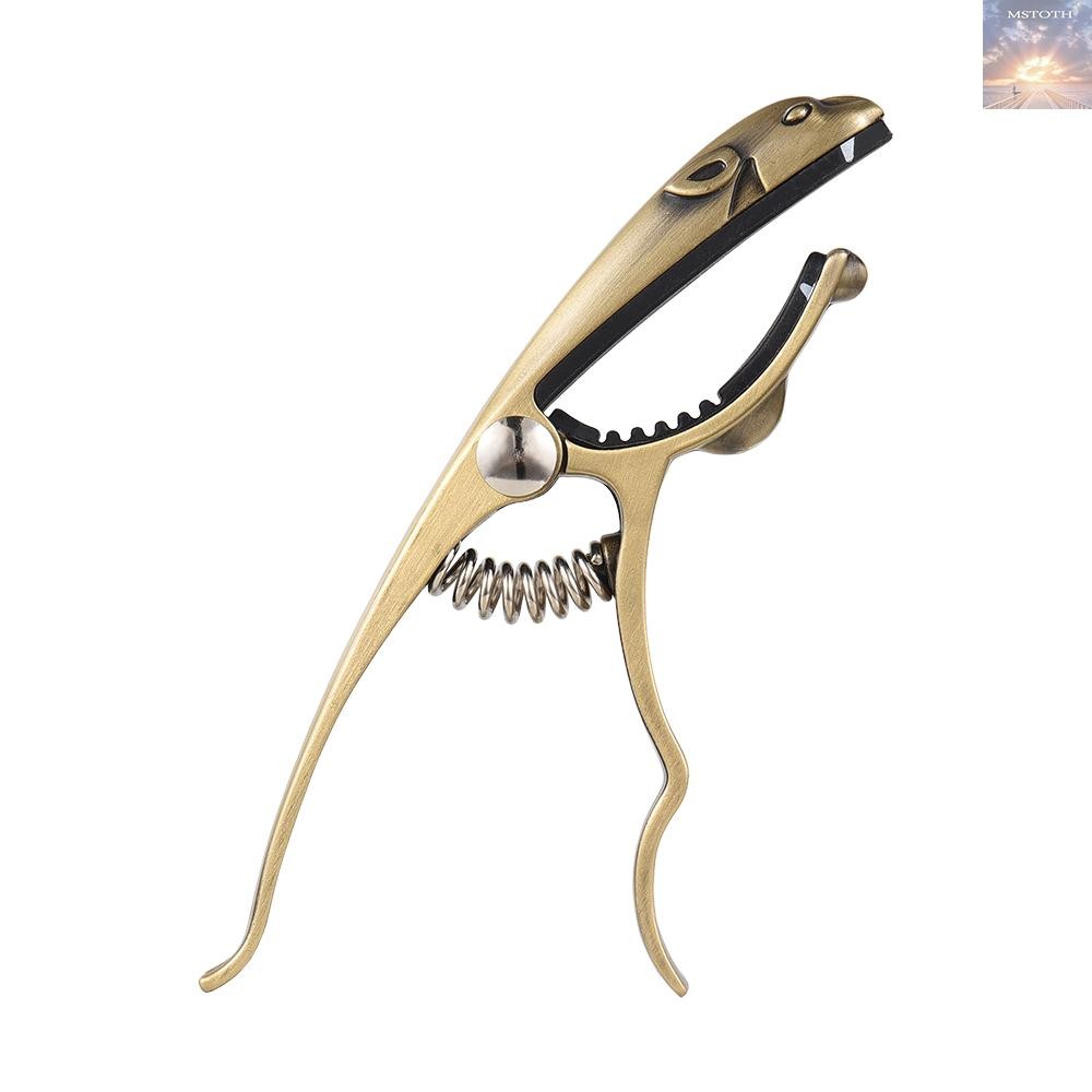 Professional Acoustic Guitar Capo Transfer Clip Guitar Capo Zinc Alloy Guitar Capo สําหรับกีตาร์คลาส