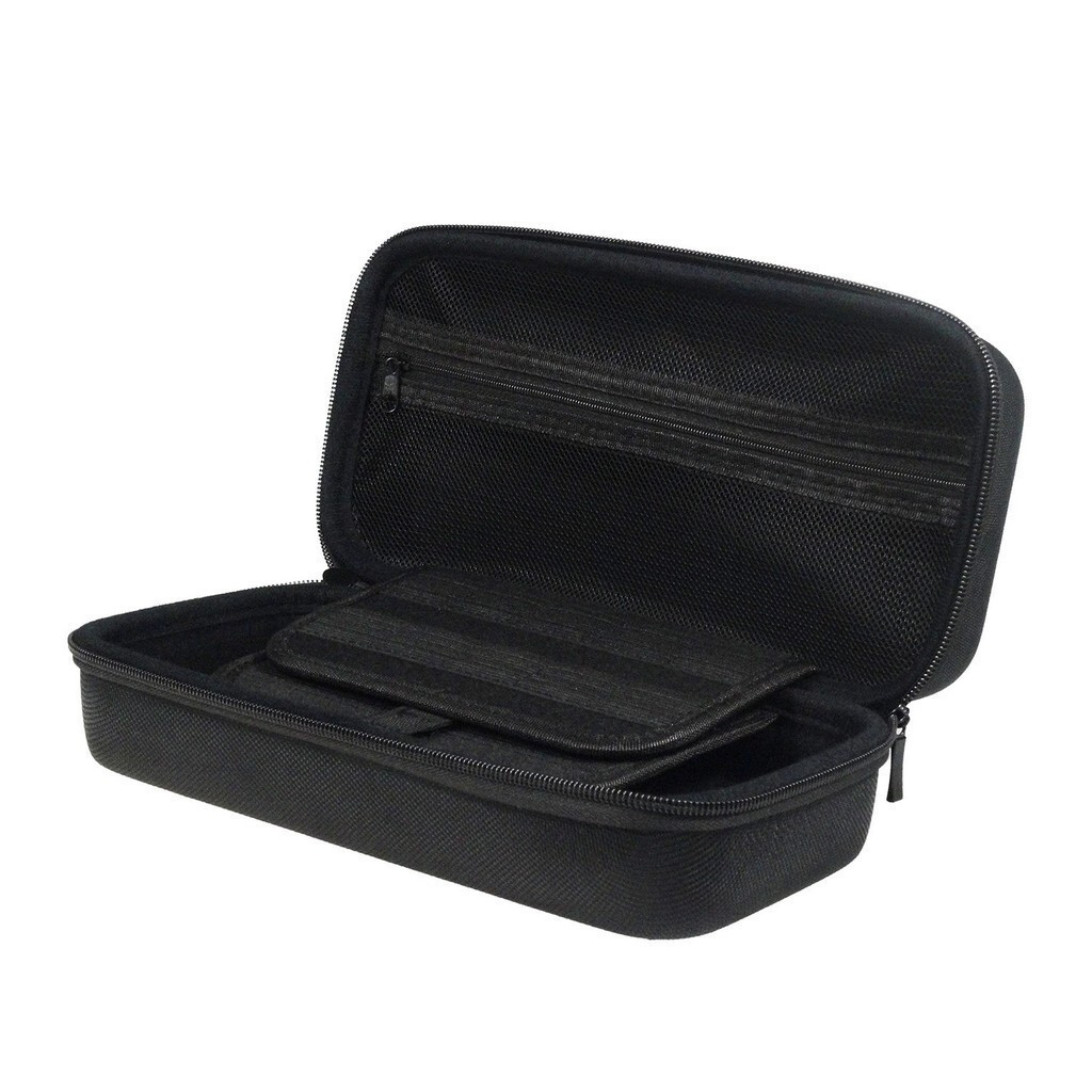 สําหรับ Ayn Odin 2 กระเป๋าหน้าจอสัมผัสคอนโซลเกมมือถือแบบพกพาสีดําพกพาสําหรับ Ayn Odin 2 กรณีป้องกัน