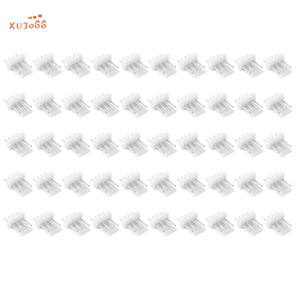 50 ชิ้น KF2510 Connector 2.54 มิลลิเมตรชาย Pin Header 4Pin พัดลมสําหรับ ASIC Miner Antminer S9 Z9 Z1