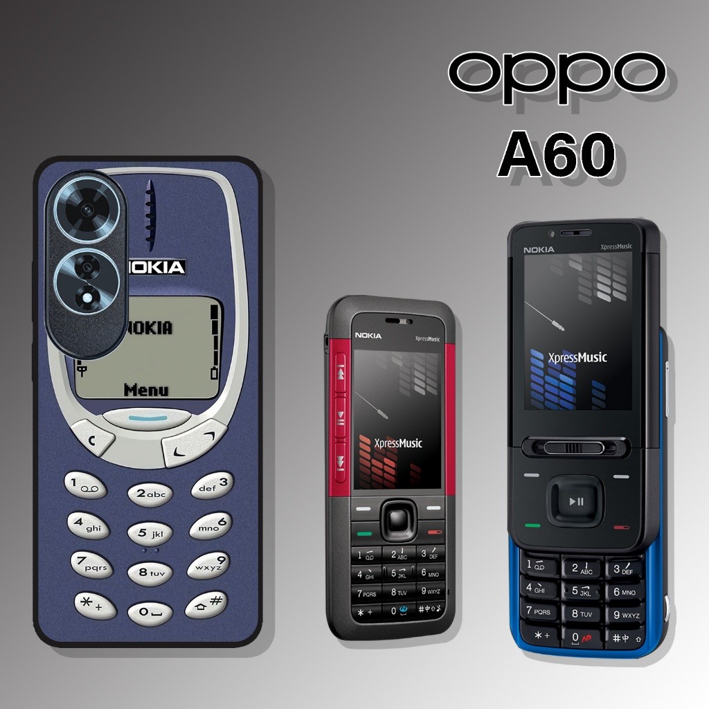 CUSTOM SOFTCASE HARDCASE GLOSSY ALL TYPE OPPO A60 - A18 - A38 - A58 4G - A78 4G - A78 5G - A79 MOTIF