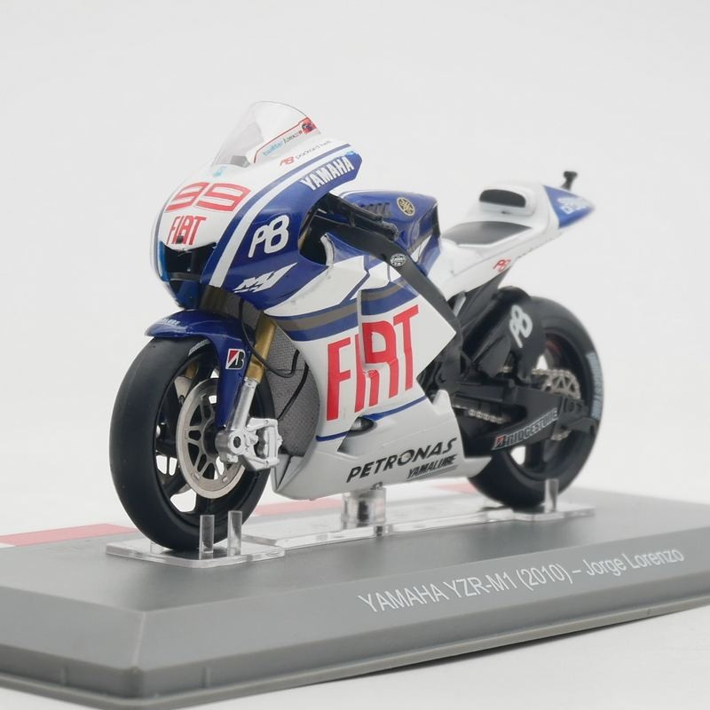 Ixo 1: 18 Moto GP 2010 YAMAHA YZR-M1 Jorge Lorenzo YAMAHA Motorcycle Out of Print Model