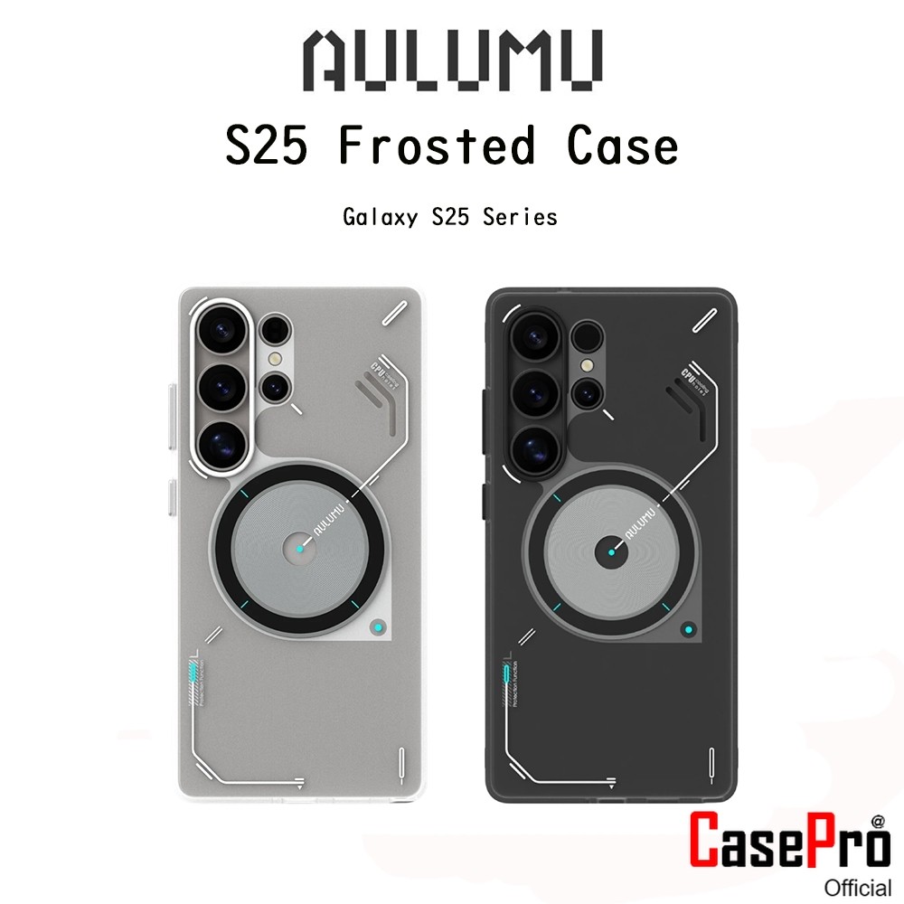 AULUMU S25 Frosted Case เคสโปร่งแสงกันกระแทกระดับ1.5เมตรเกรดพรีเมี่่ยม เคสสำหรับ Galaxy S25 Ultra (N