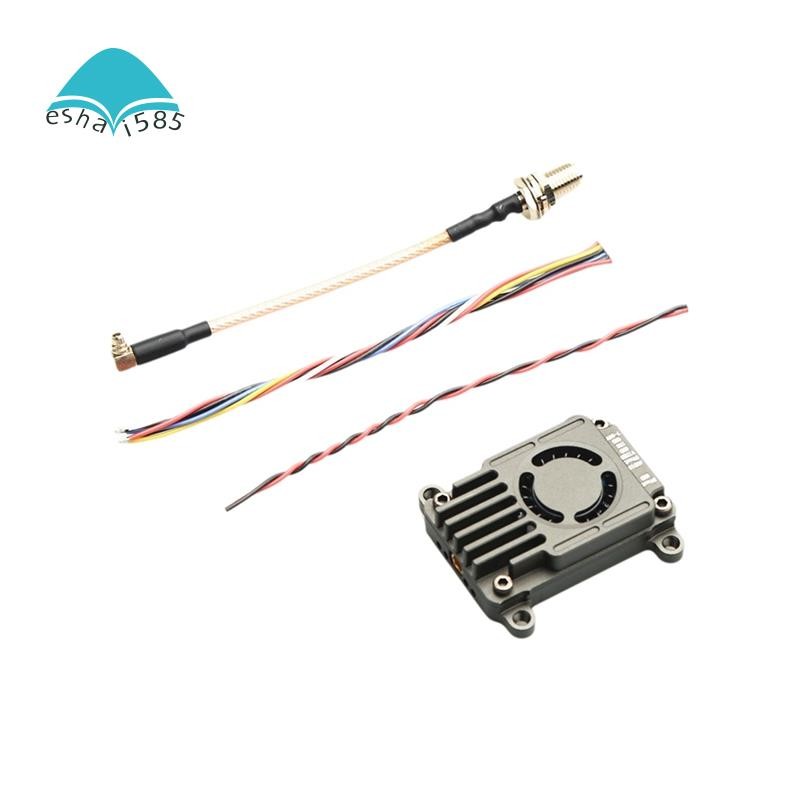 Eshai5854.9G/5.8G/6G 3W 72CH VTX เครื่องส่งสัญญาณวิดีโอรองรับ OSD Tuning Parameter สําหรับ RC FPV Dr
