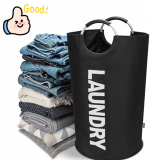 ตะกร้าผ้าซักรีดผ้ากันน้ํา ผ้าออกซ์ฟอร์ด ขนาดพิเศษ มีที่จับแข…