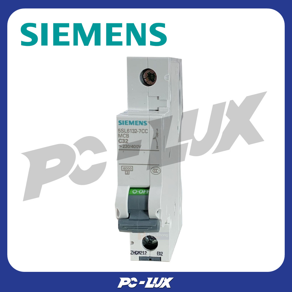 SIEMENS เบรกเกอร์ เซอร์กิต ลูกย่อย 1P 32A รุ่น 5SL6132-7CC