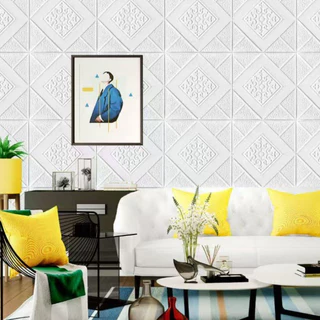 35cm Wallpaper ติดผนัง 3d มีกาวในตัวสติ๊กเกอร์ติดผนัง ตกแต่งเพดาน วอลล์เปเปอร์ วอลเปเปอร์ สติ๊กเกอร์ตกแต่งห้องนอน