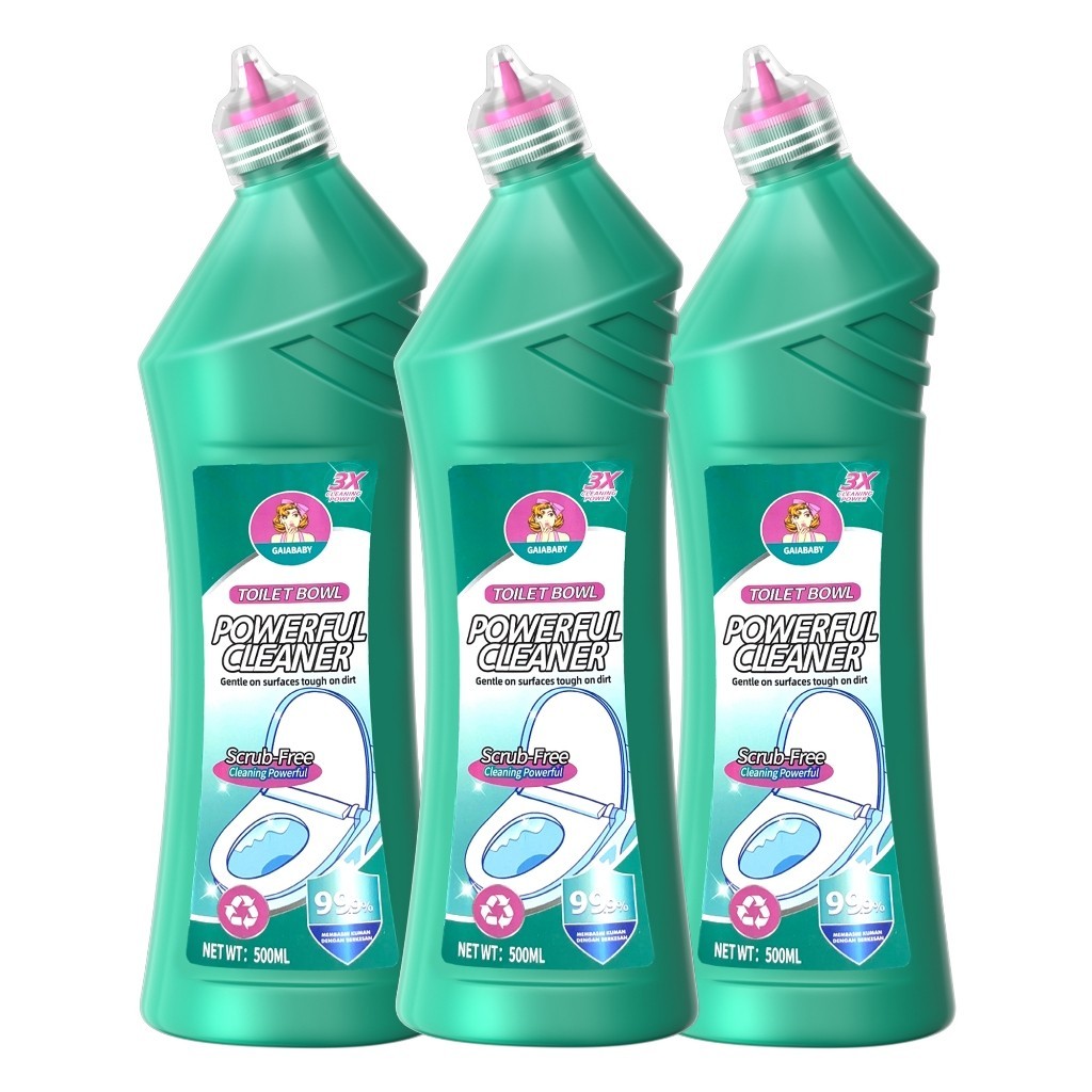 LOGESKI น้ำยาล้างโถสุขภัณฑ์ น้ำยาทำความสะอาดห้องน้ำ ช่วยขจัดคราบแบคทีเรีย พลังทำความสะอาดสูง - รูปที่ 6