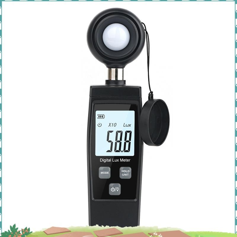 Uejfrdkuwg Digital Lux Meter 0-200, 000 Lux Digital LCD Pocket Light Meter Lux/FC วัดเครื่องทดสอบ Il