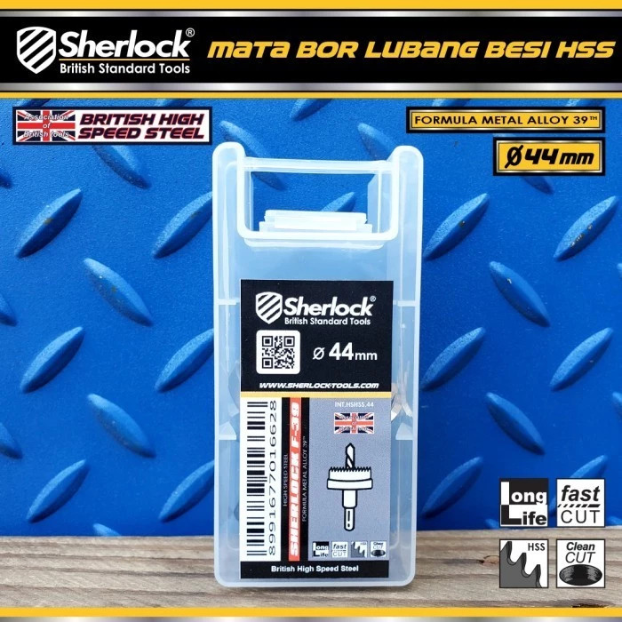 MATA Quality HSS Sherlock/Hole saw HSS Sherlock Iron Drill Bit ขนาด 42MM-60MM