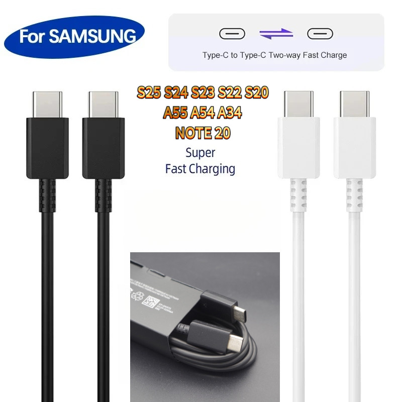 ToKerNew PD สําหรับ Samsung S25 S24 S23 S22 S21 S20 Ultra 45W Super Fast Charging A54 A55 A34 5G หมา