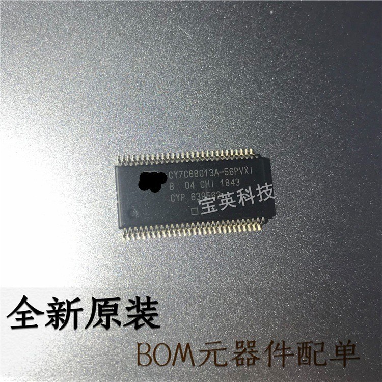 CY7C68013A-56PVXI คอนโทรลเลอร์ภายนอก USB ความเร็วสูงชิป IC SSOP56 One-Station นาฬิกาแผ่นการกําหนดค่า
