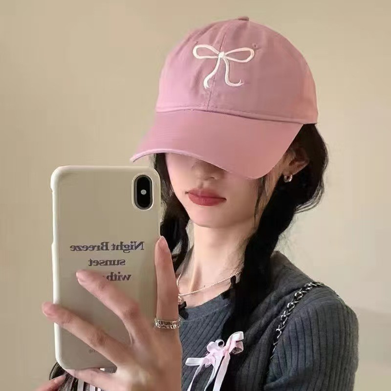 หมวกเบสบอล หมวก ปัก y2k ins แฟชั่น สวย มินิมอล เกาหลี รูปที่ 4