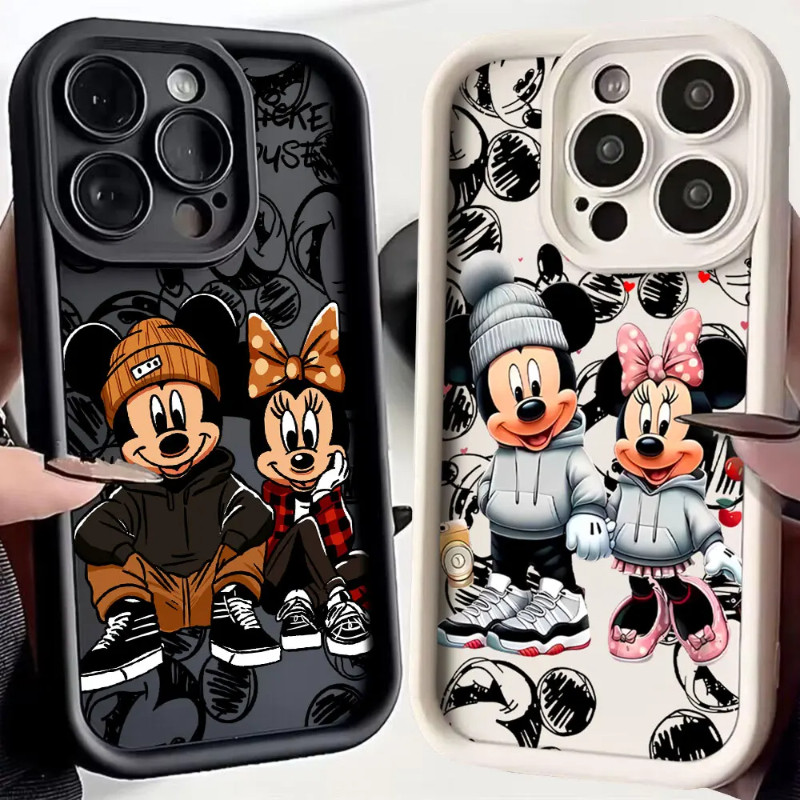 สําหรับVIVO V70 V60 Lite Y05 Y04 Y31D Y21D Y11D Y29T Y400 Pro 4G 5G Disney Mickey Mouseนุ่มกันกระแทก