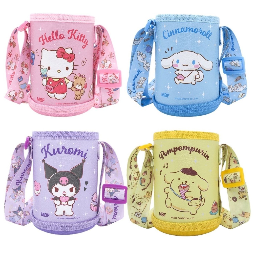 Sanrio Katie Thermos Cup Holder Universal Protective Case Kuromi Water Bottle Strap Water Cup Cartoon Strap