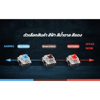 ปุ่มสวิตช์ Outemu Switch Mechanical Keyboard Red,Blue,Brown,Black สินค้าพร้อมส่งในไทย