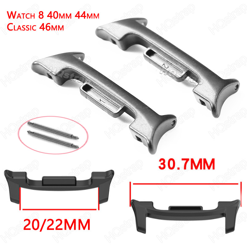 2ชิ้นโลหะเชื่อมต่อสําหรับ กาแลคซี นาฬิกา8คลาสสิก46มิลลิเมตรสายอะแดปเตอร์สําหรับ กาแลคซี นาฬิกา8 40มิลลิเมตร44มิลลิเมตร20มิลลิเมตร22มิลลิเมตรอุป