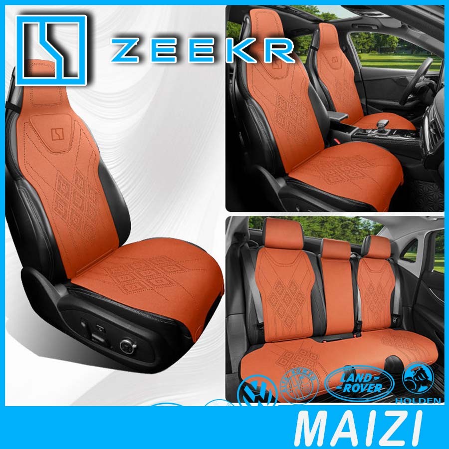 [พร้อม] ZEEKR 009 รถ Suede ฝาครอบที่นั่งระบายอากาศ ZEEKR X Body Kit ตกแต่งรถ zeekr009 รถอุปกรณ์เสริม