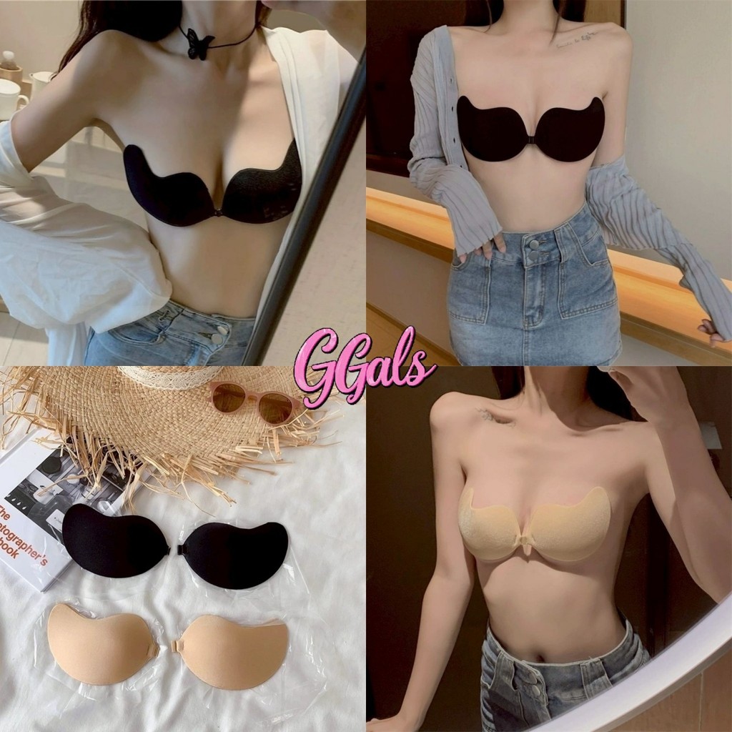💐GGals💐สติกเกอร์หน้าอก ส่งไวจากไทย รูปกลีบดอกไม้ มีกาวในตัว สติกเกอร์ซิลิโคน แฟชั่น แบบมองไม่เห็น มีไซส์ข