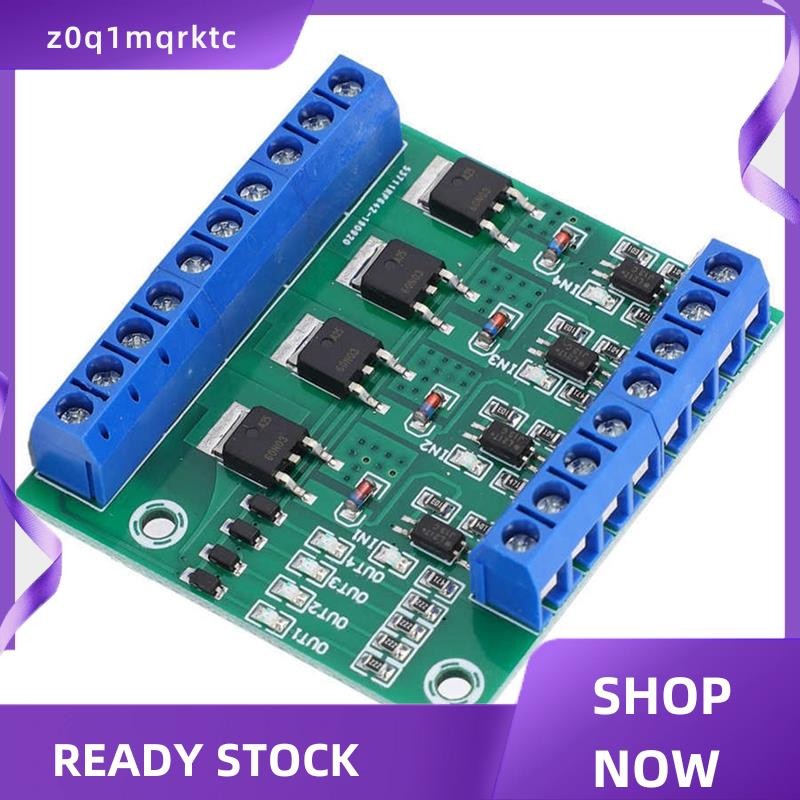 z0q1mqrktc 4 Channel MOS Tube Field Offect Tube Module Amplifier Circuit Board Driver Module Optocou