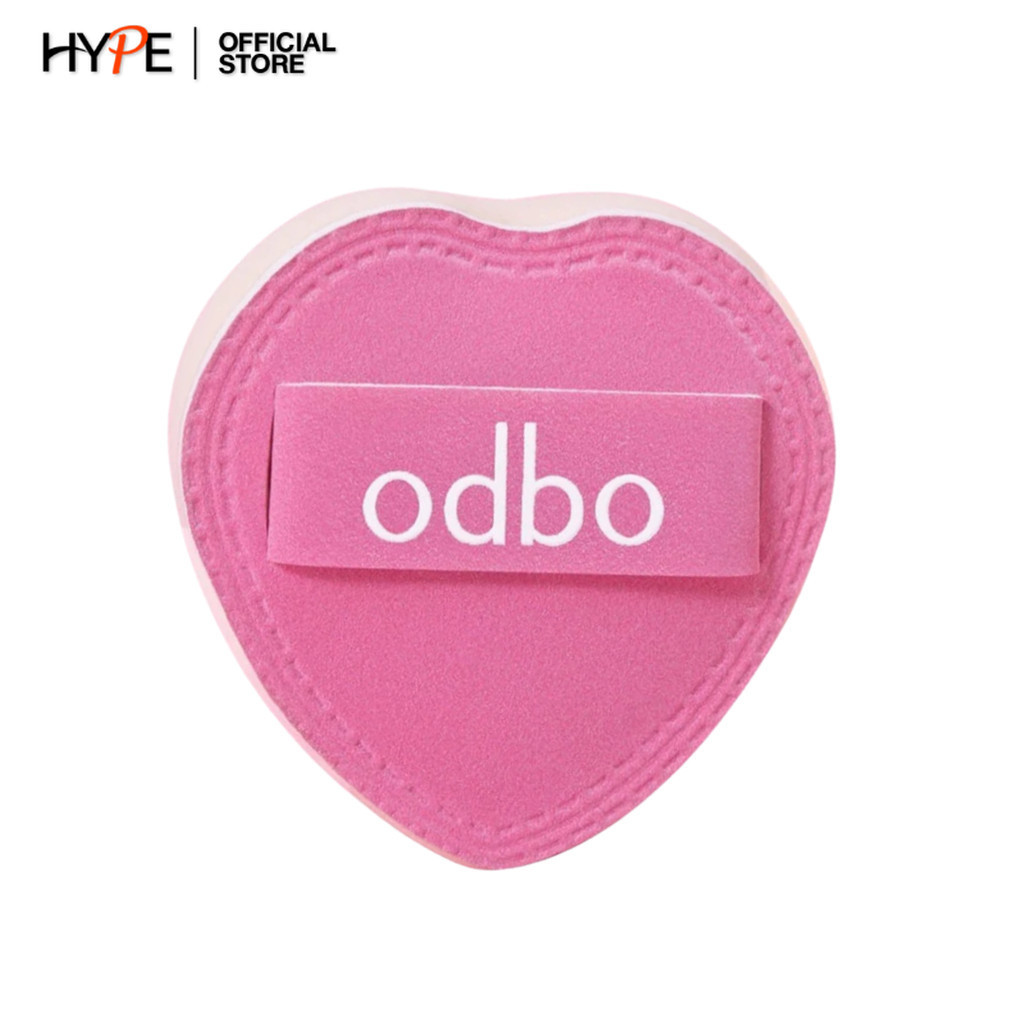 odbo Heart Pop Tiny Puff พัฟแต่งหน้าหัวใจ พกง่าย 1ชิ้น (OD8077)