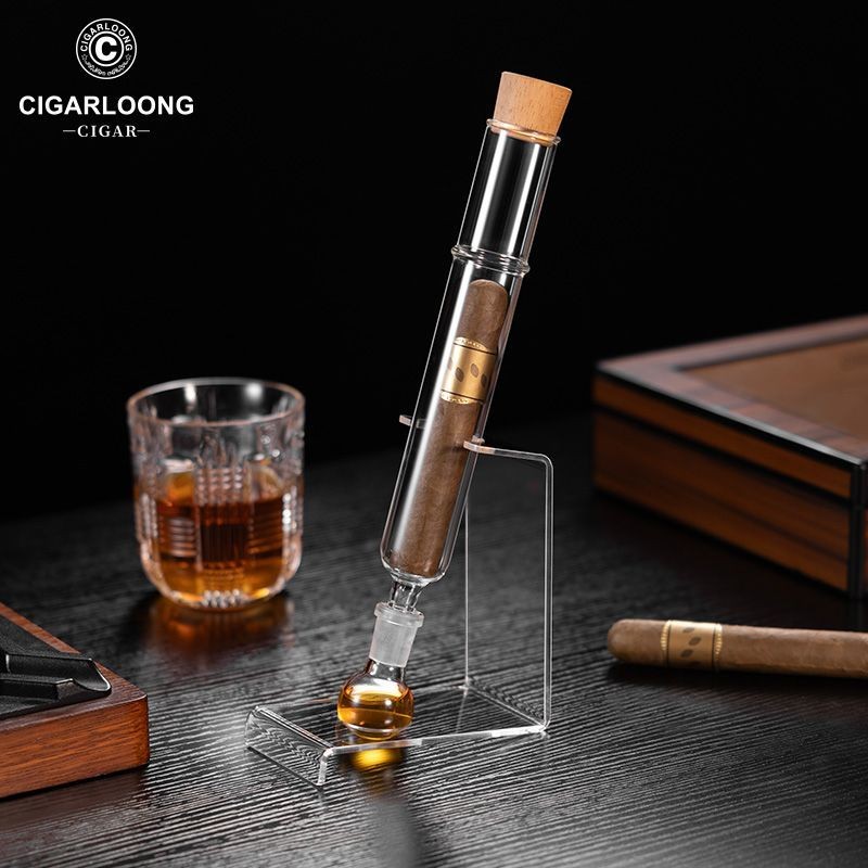 หลอดบ่มซิการ์ CIGARLOONG แบบ DIY + กลิ่น เครื่องรมควัน รุ่น CT-25HX