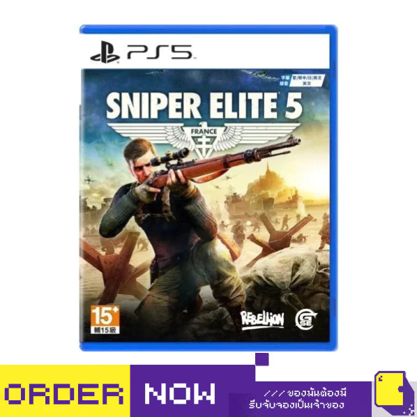 [+..••] พร้อมส่ง | PS5 SNIPER ELITE 5 (เกม PS5™ 🎮) | By ClaSsIC GaME