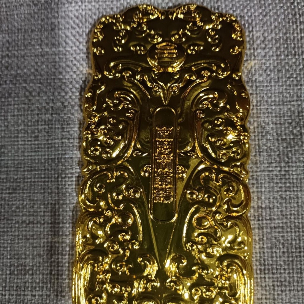 การ์ดเอว Token Military Commander Charm Token Tang Dynasty British Gong Li Ji Token เครื่องประดับ 8.