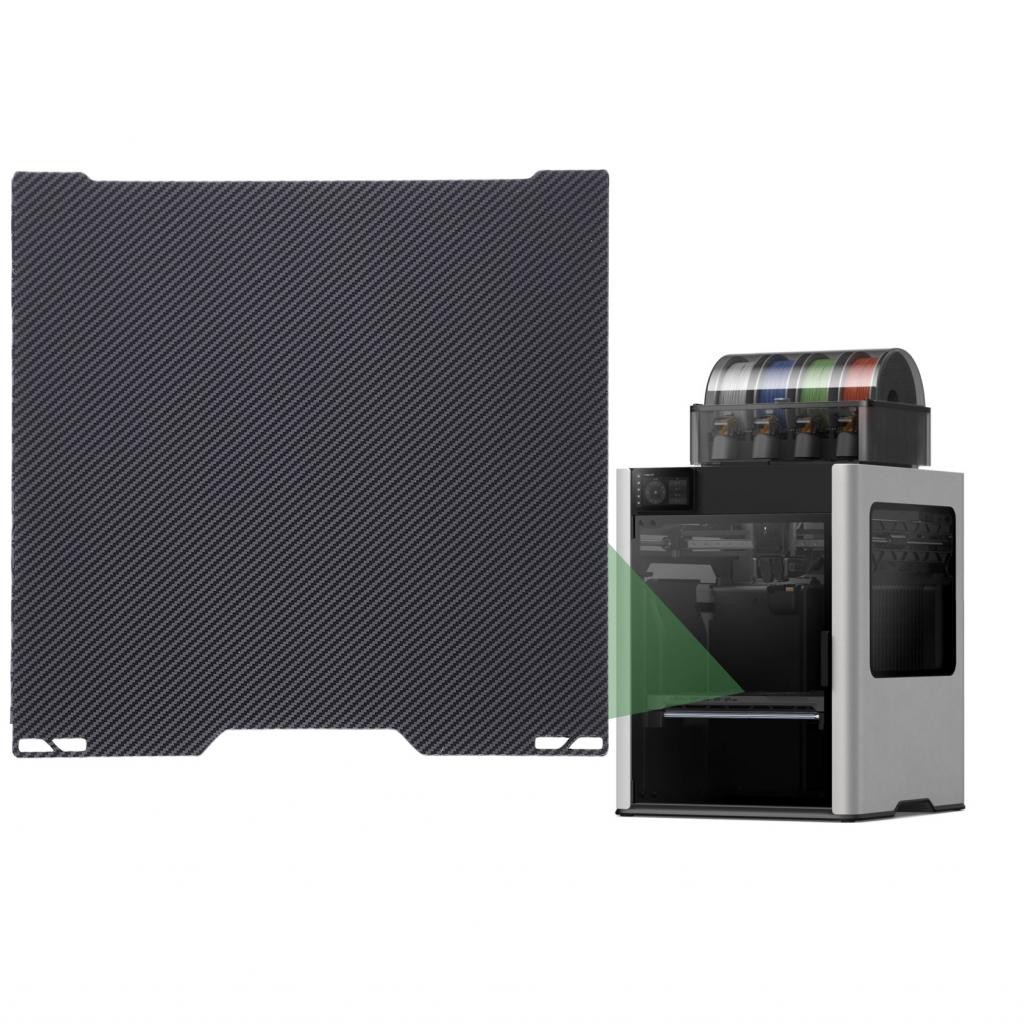PEI PEI PEI BUILD PLATE เหมาะสำหรับ BAMBU LAB H2D 3D PRINTER 355X346 มม. แผ่นสองด้าน